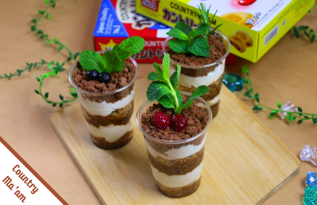 No.9 Chậu cây Tiramisu ăn được từ bánh Country Ma’am