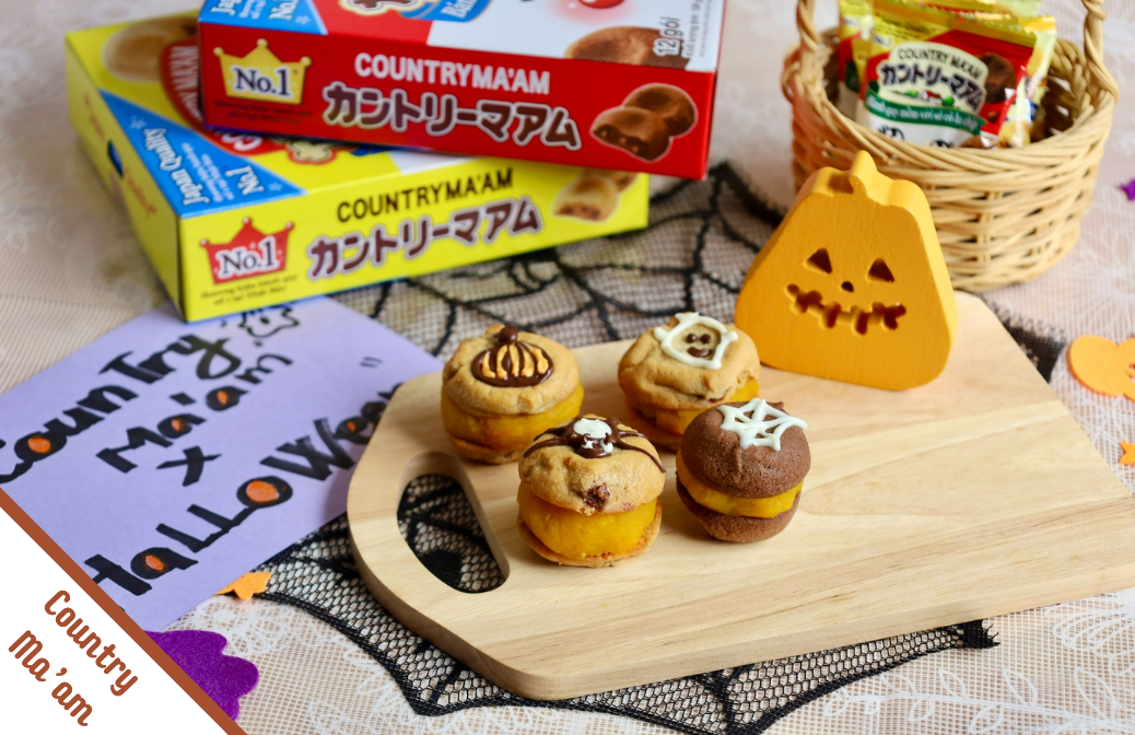 No.4 Bánh kẹp Halloween “Country Ma’am×Bí Ngô”-Thử tài khéo tay hay làm